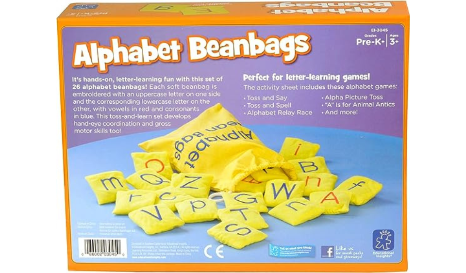 Alphabet Beanbag Educational Insights